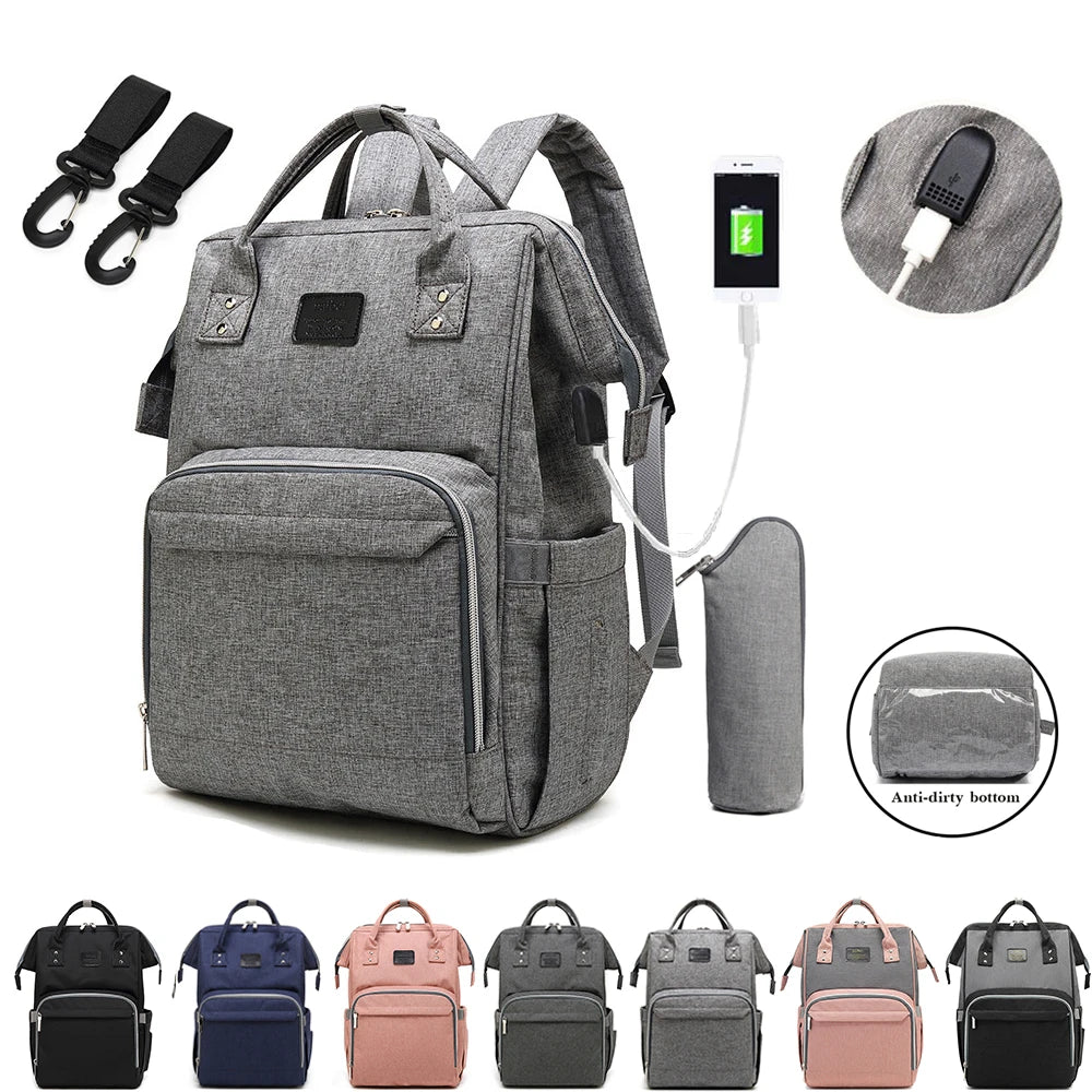 Sac à langer sac à dos  - PoussiPoche