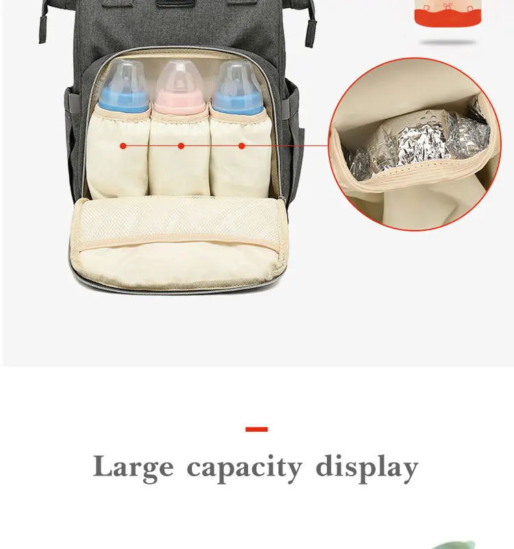 Sac à langer sac à dos  - PoussiPoche