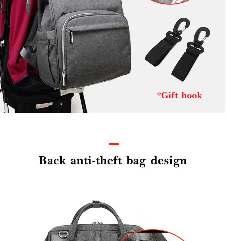Sac à langer sac à dos  - PoussiPoche