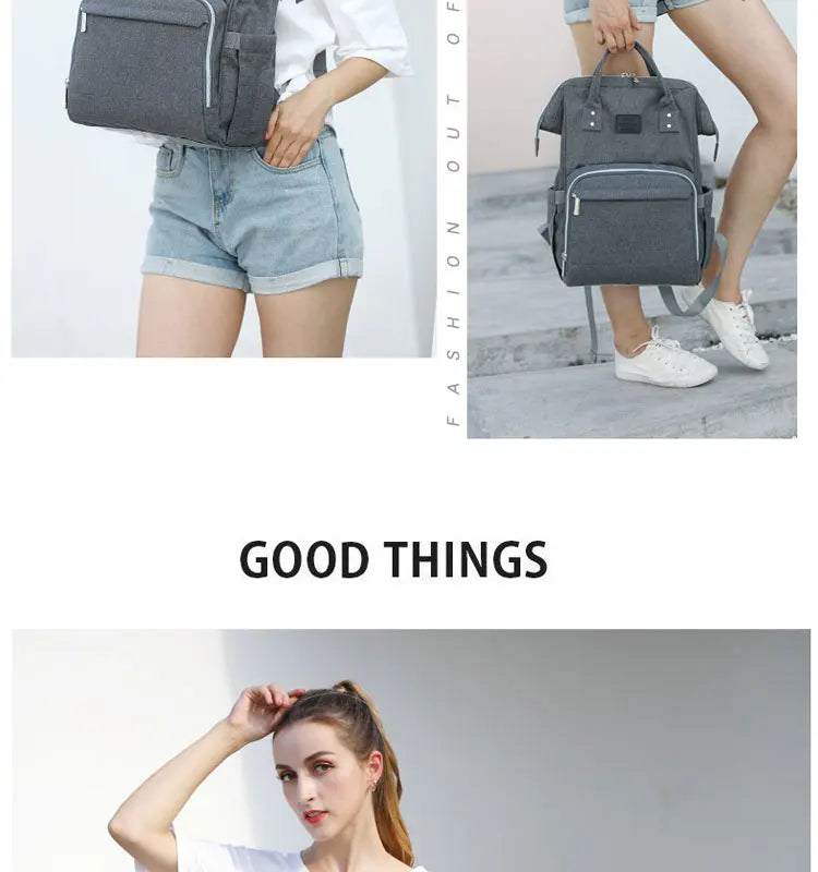 Sac à langer sac à dos  - PoussiPoche